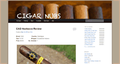Desktop Screenshot of cigarnubs.com